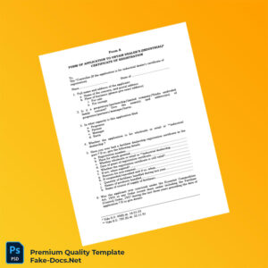 Government Fertilizer License Template (Word & PDF) 3 page Government Fertilizer License Template (Word & PDF) 3 page