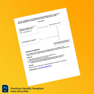 India BOCW Authority Editable Registration Certificate Template (Word & PDF) 7 page India BOCW Authority Editable Registration Certificate Template (Word & PDF) 7 page