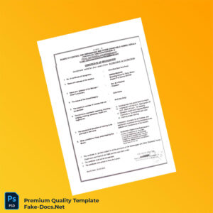 India Board of Control for Orphanages and Other Charitable Homes Registration Certificate Template (Word & PDF) India Board of Control for Orphanages and Other Charitable Homes Registration Certificate Template (Word & PDF)