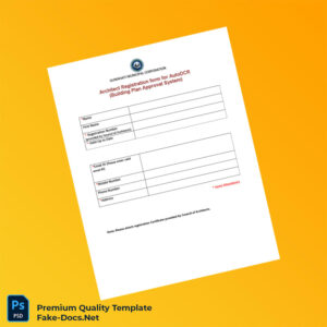 India Council of Architects Architect Registration Form Template (Word & PDF) India Council of Architects Architect Registration Form Template (Word & PDF)