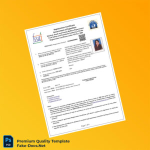 India Food Safety and Standards Authority of India Business Registration Certificate Template (Word & PDF) 4 page India Food Safety and Standards Authority of India Business Registration Certificate Template (Word & PDF) 4 page