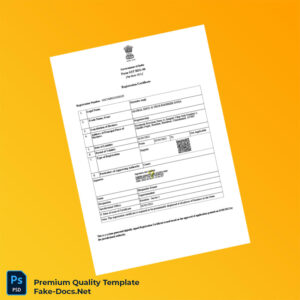 India GST Authority GST Registration Certificate Template (Word & PDF) 3 page India GST Authority GST Registration Certificate Template (Word & PDF) 3 page