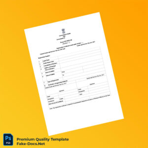 India GST Tax Registration Certificate Template (Word & PDF) 4 page India GST Tax Registration Certificate Template (Word & PDF) 4 page