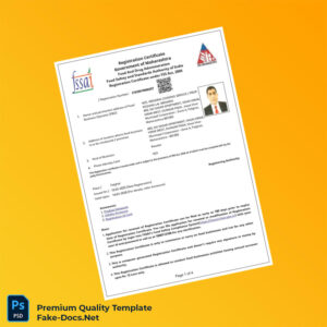 India Government of Maharashtra Editable Registration Certificate Template (Word & PDF) 4 page India Government of Maharashtra Editable Registration Certificate Template (Word & PDF) 4 page