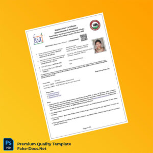 India Government of Nagaland Business Registration Certificate Template (Word & PDF) 4 page India Government of Nagaland Business Registration Certificate Template (Word & PDF) 4 page