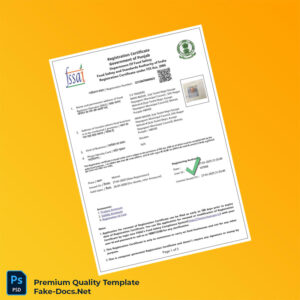 India Government of Punjab Registration Certificate Template (Word & PDF) 5 page India Government of Punjab Registration Certificate Template (Word & PDF) 5 page