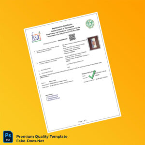 India Government of Telangana Registration Certificate Template (Word & PDF) 5 page India Government of Telangana Registration Certificate Template (Word & PDF) 5 page