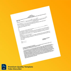 India Licensing Authority Registration Certificate Template (Word & PDF) 2 page India Licensing Authority Registration Certificate Template (Word & PDF) 2 page