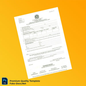 India Manipur University Original Certificate Template (Word & PDF) 2 page India Manipur University Original Certificate Template (Word & PDF) 2 page