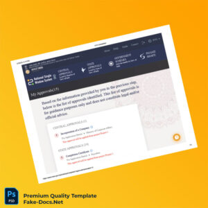 India Ministry of Corporate Affairs Company Registration Certificate Template (Word & PDF) 4 page India Ministry of Corporate Affairs Company Registration Certificate Template (Word & PDF) 4 page