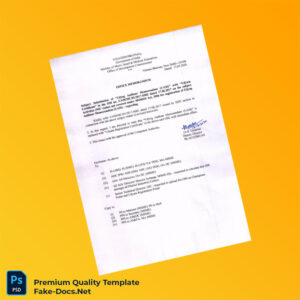 India Ministry of Micro Small and Medium Enterprises Office Memorandum Template (Word & PDF) 3 page India Ministry of Micro Small and Medium Enterprises Office Memorandum Template (Word & PDF) 3 page