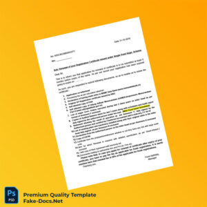 India NSIC Renewal Notice Template (Word & PDF) 7 page India NSIC Renewal Notice Template (Word & PDF) 7 page