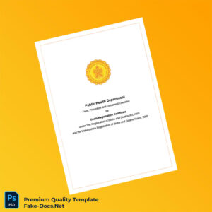 India Public Health Department Death Registration Certificate Template (Word & PDF) 4 page India Public Health Department Death Registration Certificate Template (Word & PDF) 4 page