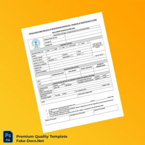 India Punjab Nurses Registration Council Registration Form Template (Word & PDF) 4 page India Punjab Nurses Registration Council Registration Form Template (Word & PDF) 4 page