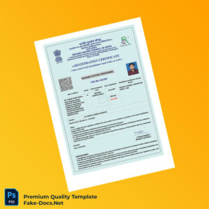 India Rehabilitation Council e-Registration Certificate Template (Word & PDF) India Rehabilitation Council e-Registration Certificate Template (Word & PDF)