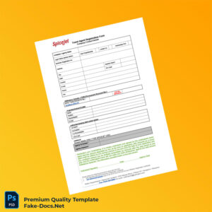 India SpiceJet Business Registration Certificate Template (Word & PDF) India SpiceJet Business Registration Certificate Template (Word & PDF)