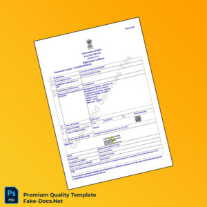 India State Tax Officer GST Registration Certificate Template (Word & PDF) 3 page India State Tax Officer GST Registration Certificate Template (Word & PDF) 3 page