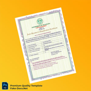 India Telangana Labour Department Auto Renewal of Registration Certificate Template (Word & PDF) India Telangana Labour Department Auto Renewal of Registration Certificate Template (Word & PDF)