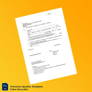 India Telangana State Pharmacy Registration Application Template (Word & PDF) India Telangana State Pharmacy Registration Application Template (Word & PDF)