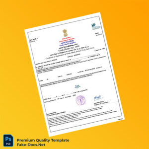 India Trademark E-Registration Certificate Template (Word & PDF) India Trademark E-Registration Certificate Template (Word & PDF)