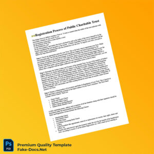 India Trust Authority Registration Certificate Template (Word & PDF) 5 page India Trust Authority Registration Certificate Template (Word & PDF) 5 page