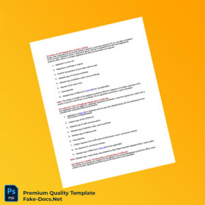 India Vehicle Re-Registration Certificate Template (Word & PDF) 2 page India Vehicle Re-Registration Certificate Template (Word & PDF) 2 page