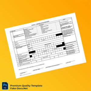India Vendor Organisation and Tax Registration Details Template (Word & PDF) 3 page India Vendor Organisation and Tax Registration Details Template (Word & PDF) 3 page