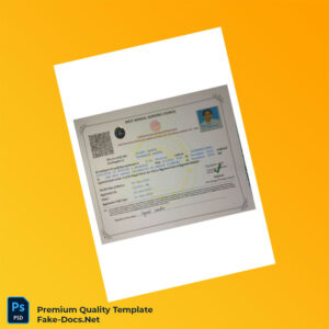 India West Bengal Nursing Council Registration Certificate Template (Word & PDF) India West Bengal Nursing Council Registration Certificate Template (Word & PDF)