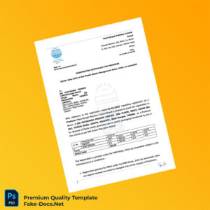 India West Bengal Pollution Control Board Registration Certificate Template (Word & PDF) 3 page India West Bengal Pollution Control Board Registration Certificate Template (Word & PDF) 3 page