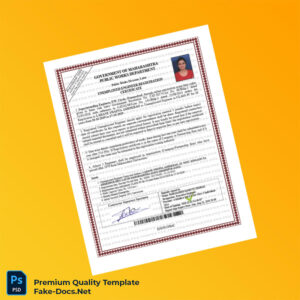 Maharashtra Public Works Department Unemployed Engineer Registration Certificate Template (Word & PDF) Maharashtra Public Works Department Unemployed Engineer Registration Certificate Template (Word & PDF)