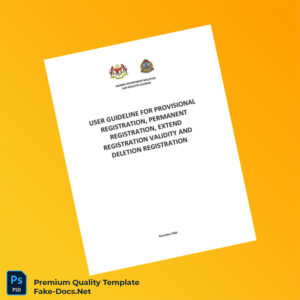 Malaysia Marine Department User Guideline for Ship Registration Registration Certificate Template (Word & PDF) 7 page Malaysia Marine Department User Guideline for Ship Registration Registration Certificate Template (Word & PDF) 7 page