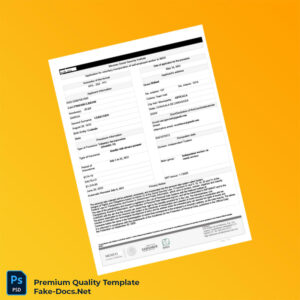 Mexico IMSS Registration Certificate Template (Word & PDF) 2 page Mexico IMSS Registration Certificate Template (Word & PDF) 2 page