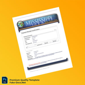 Mississippi Department of Wildlife Fisheries and Parks Boat Registration Confirmation Document in Word and PDF formats 2 page Mississippi Department of Wildlife Fisheries and Parks Boat Registration Confirmation Document in Word and PDF formats 2 page