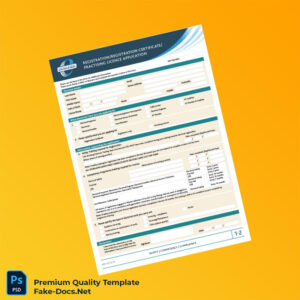 New Zealand Electrical Workers Registration Board Registration Certificate Application Template (Word & PDF) 2 page New Zealand Electrical Workers Registration Board Registration Certificate Application Template (Word & PDF) 2 page