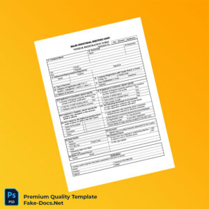 Oman Majis Industrial Services SAOC Vendor Registration Form Template (Word & PDF) Oman Majis Industrial Services SAOC Vendor Registration Form Template (Word & PDF)