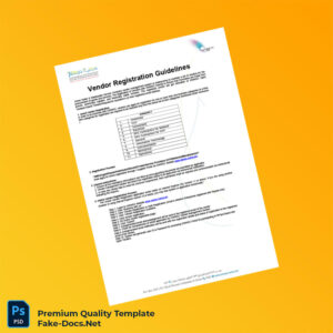 Oman OWWSC Vendor Registration Certificate Template (Word & PDF) 3 page Oman OWWSC Vendor Registration Certificate Template (Word & PDF) 3 page