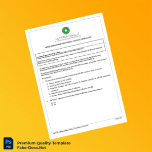 Pakistan Aga Khan University Examination Board Affiliation Form Template (Word & PDF) 6 page Pakistan Aga Khan University Examination Board Affiliation Form Template (Word & PDF) 6 page