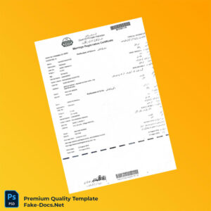 Pakistan Marriage Registration Certificate Template (Word & PDF) Pakistan Marriage Registration Certificate Template (Word & PDF)