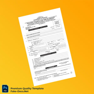 Pakistan National Council for Tibb Registration Certificate Template (Word & PDF) 2 page Pakistan National Council for Tibb Registration Certificate Template (Word & PDF) 2 page