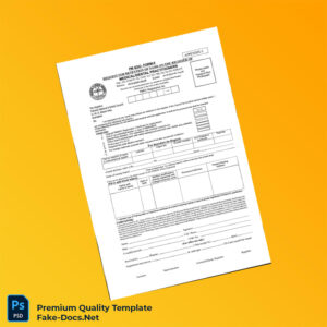 Pakistan PMDC Registration Certificate Template (Word & PDF) 2 page Pakistan PMDC Registration Certificate Template (Word & PDF) 2 page