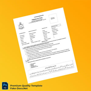Pakistan Provisional Registration Slip Template (Word & PDF) Pakistan Provisional Registration Slip Template (Word & PDF)