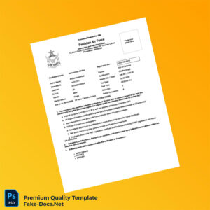 Pakistan Provisional Registration Slip for Air Force Entrance Exam Pakistan Provisional Registration Slip for Air Force Entrance Exam