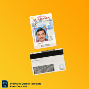 USA Alabama ID card PSD template – High-Res Replacement Template (PSD) USA Alabama ID card PSD template – High-Res Replacement Template (PSD)