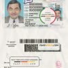 Connecticut driver license Psd Template scan effect