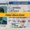 Delaware driver license Psd Template front