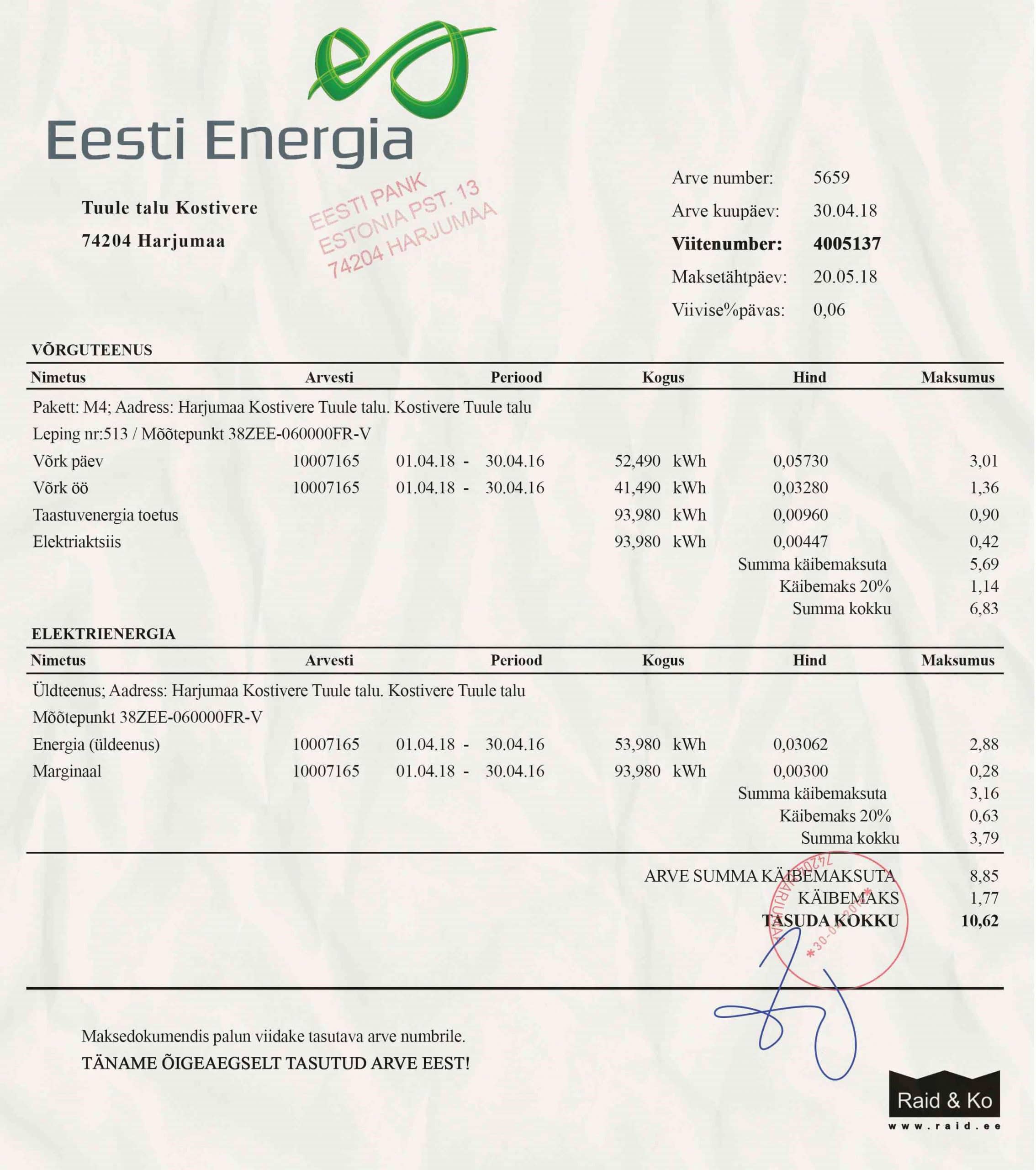 Estonia Utility Bill psd Template: Estonia Proof of address psd template Estonia Utility Bill psd Template: Estonia Proof of address psd template