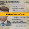 Germany ID Card Psd Template V1