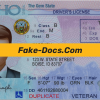Idaho driver license Psd Template scan effect