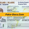 Ireland ID Card Psd Template front