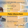 Slovakia ID Card Psd Template front
